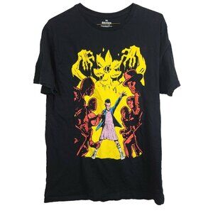 Stranger Things Demigorgon vs Eleven T-Shirt Mens XXL Black Netflix Loot Crate